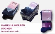 Damen & Herren Socken verschiedene Größen und Muster 810 Pack